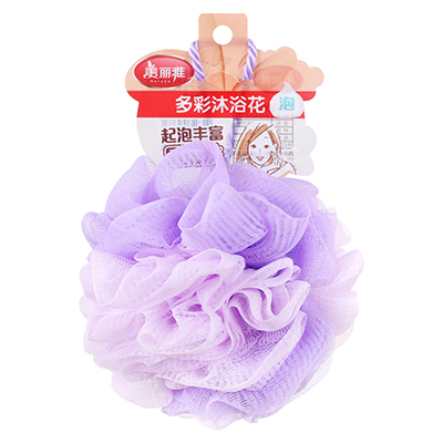 多彩沐浴花