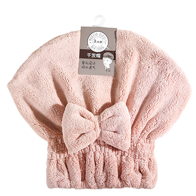 细绒套头干发帽