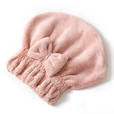 细绒套头干发帽